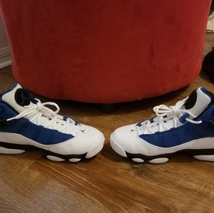 Jordan Blue and White 6 Rings Men's 11.5